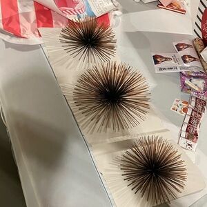 Decorative Wall Art with Spiky Design